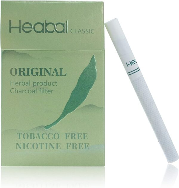 HEABAL Herbal Cigarettes – Tobacco Free, Nicotine Free – Original